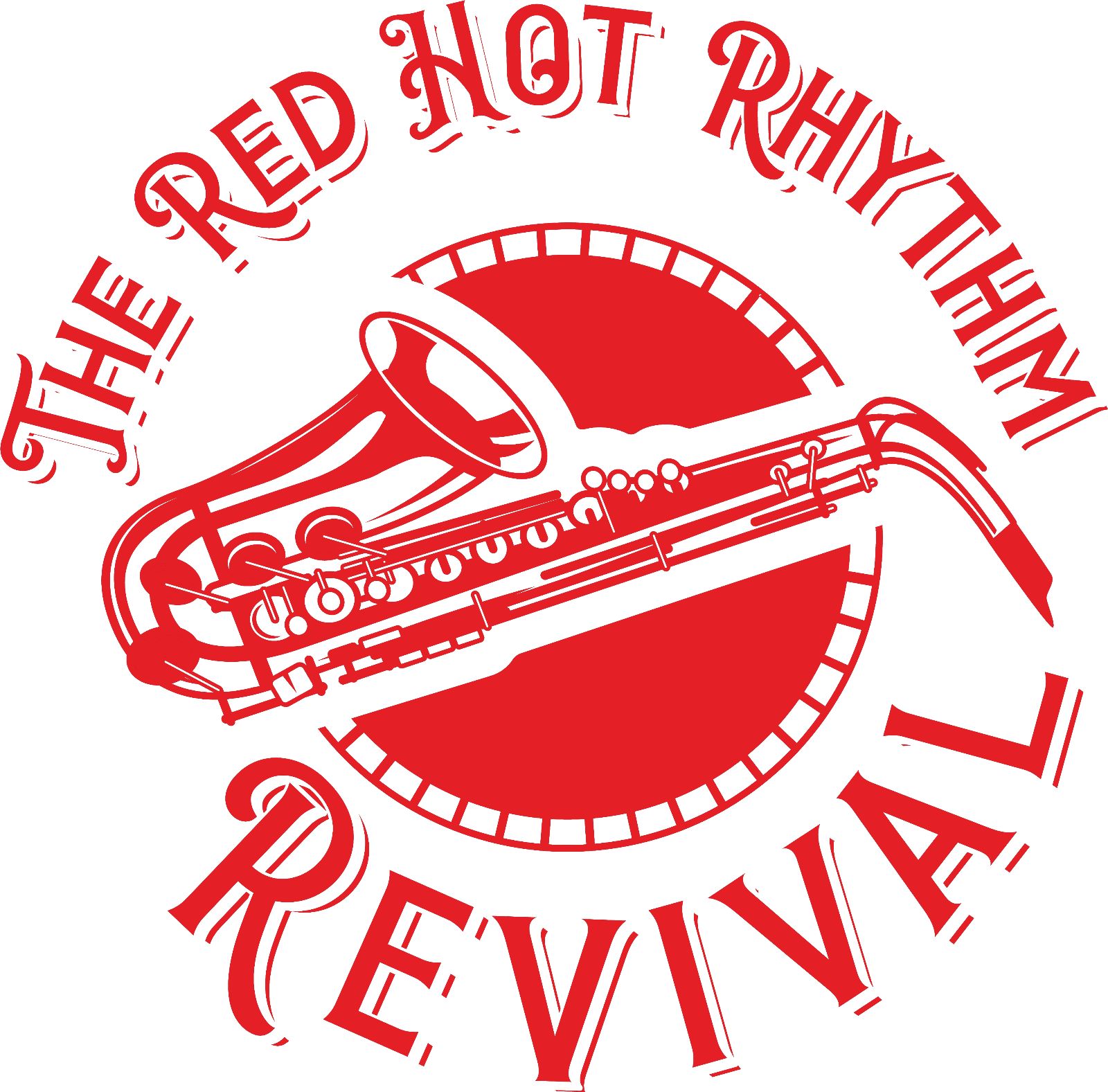 Logo of the Red Hot Rhythm Revival band